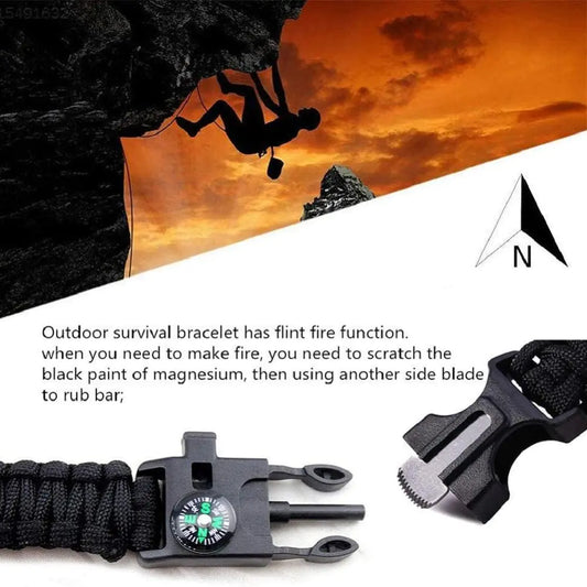 5-in-1 Paracord Tactical Compass