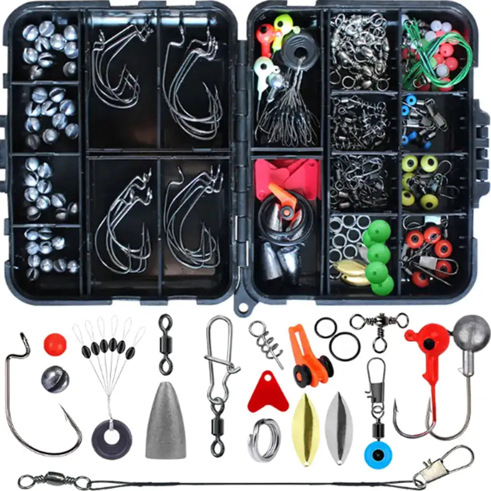 Fishhook Parts Lure Kit 191pcs